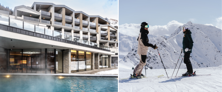 Sonnenskilauf in Südtirol: Wo der Winter länger dauert