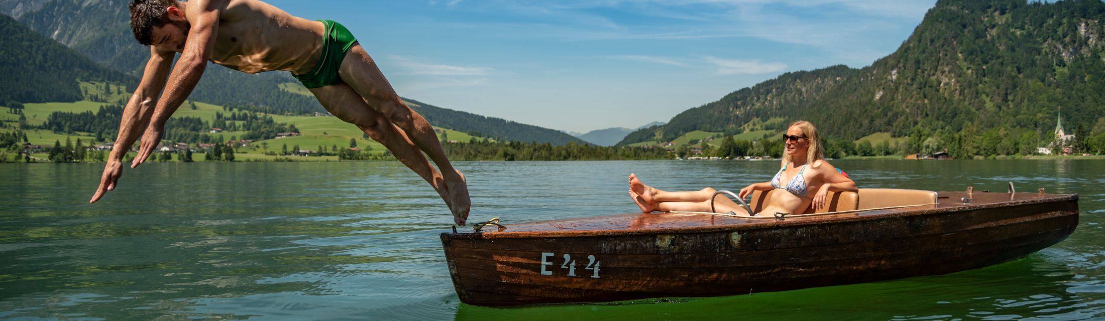 Kaiserwinkl Sagenhaft Baden im wärmsten See Tirols