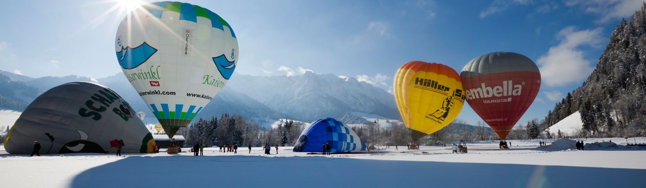 Alpin Ballooning im Kaiserwinkl
