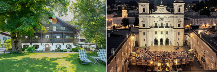 Hideaway über Salzburg während der Festspielzeit: Das Beste aus beiden Welten