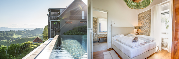 Winzarei: Wohnen in den Weinbergen