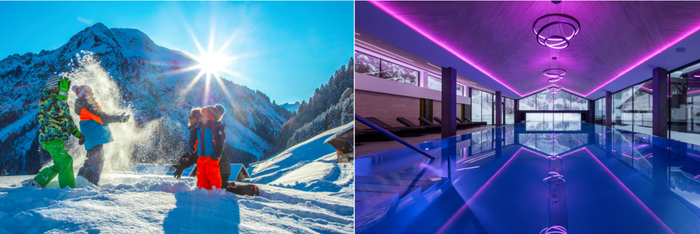 Ostern zwischen Skipiste, Piratenschiff & Spa