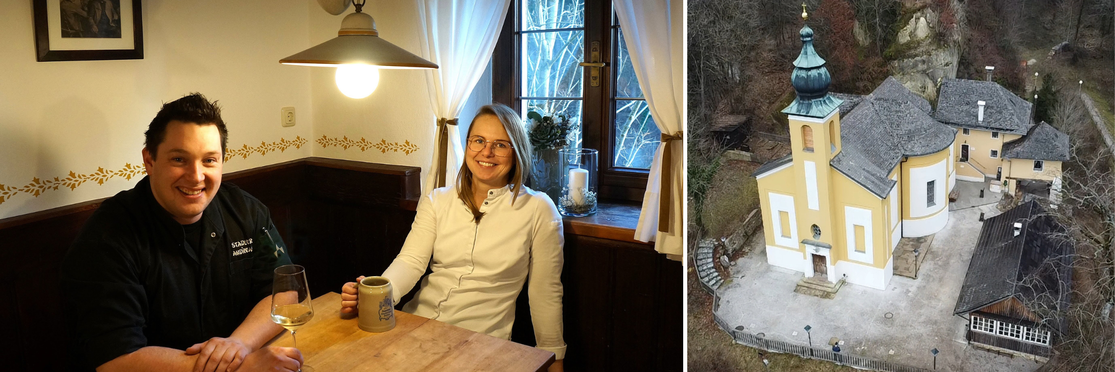 NEU im Flachgau: Wiedereröffnung mit jungem Paar im Wirtshaus Schlössl