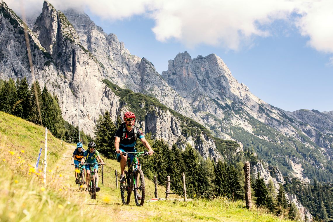 Mitten im Bike-Geschehen