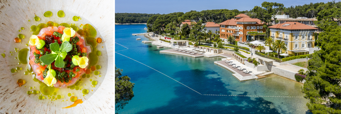 „Best Young Chef Award“ und zwei Sterne über der Kvarner Bucht