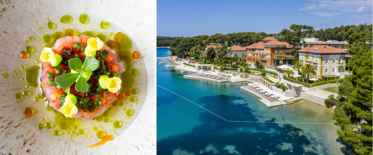 „Best Young Chef Award“ und zwei Sterne über der Kvarner Bucht